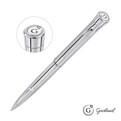 Garland® Signature Twist Ballpoint Pen - Chrome